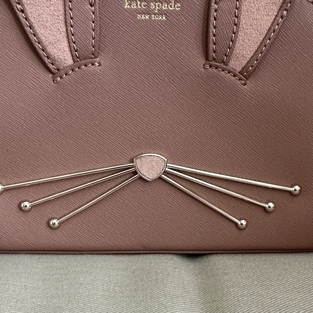 Limited Edition Kate Spade Brown Bunny Crossbody Bag - Picture 4 of 11